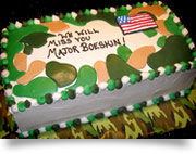 military Cakes